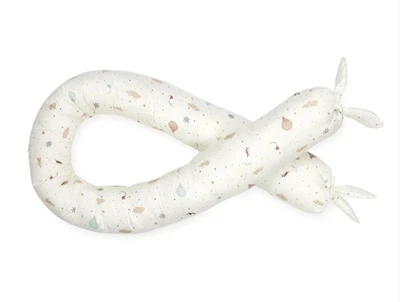 Cam Cam Copenhagen sengeslange i råhvid nuance med dreamland print
