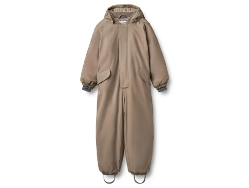 Wheat vinterdragt dry wood set forfra med hætte