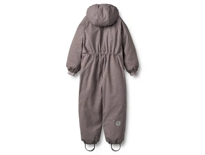 Wheat gummiflyverdragt i purple stone stars set bagfra