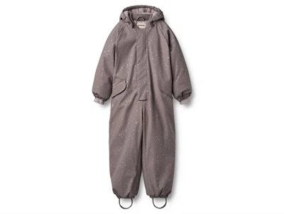 Wheat gummiflyverdragt i purple stone stars set forfra