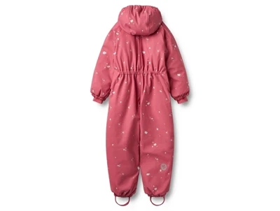 Bagside af Wheat flyverdragt i floating flowers med print