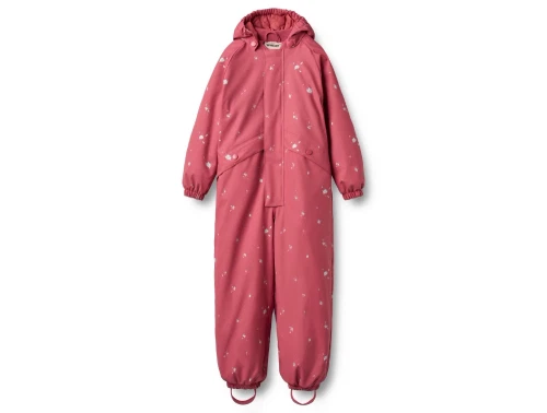 Wheat termo regndragt i floating flowers set forfra med hætte