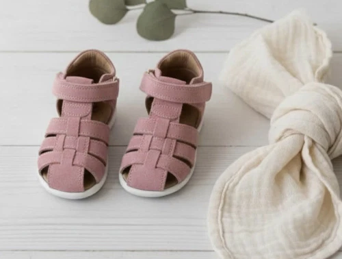 Bisgaard blush sandal Carly