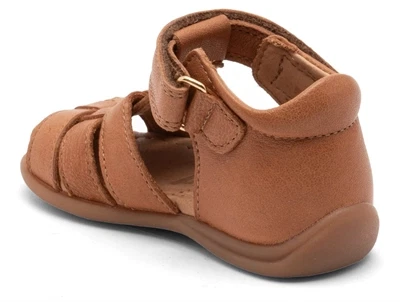 Bisgaard Carly sandal cognac med lukket tå