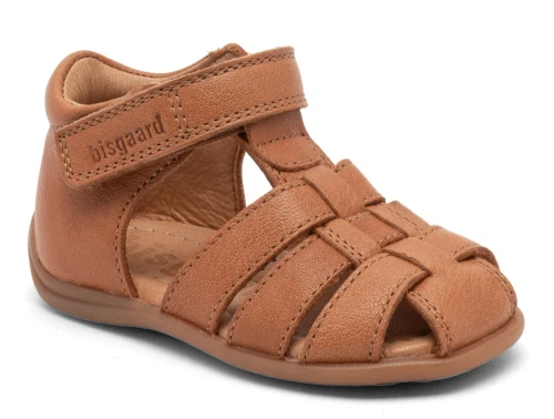 Bisgaard Carly sandal cognac med lukket tå