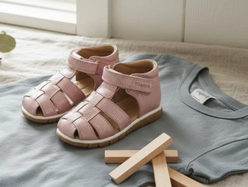 Bisgaard rose glitter sandal Billie