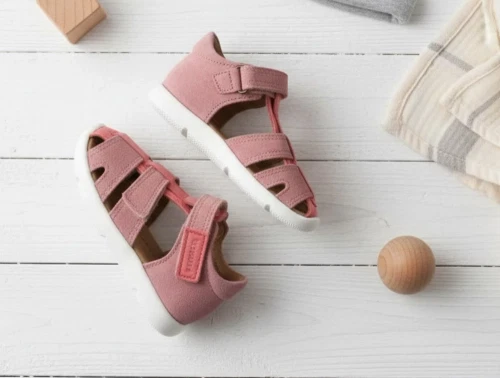 Bisgaard blush sandal Aske