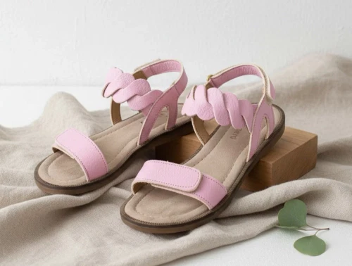 Bisgaard pink sandal Cille
