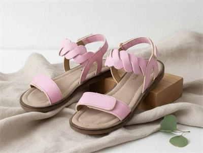 Bisgaard pink sandal Cille