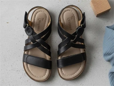 Bisgaard sort sandal Clea