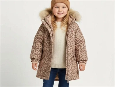 Wheat vinterjakke Mathilde winter blush flowers