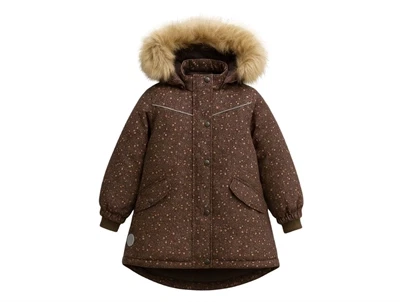 Wheat eggplant buttercups Mathilde vinterjakke