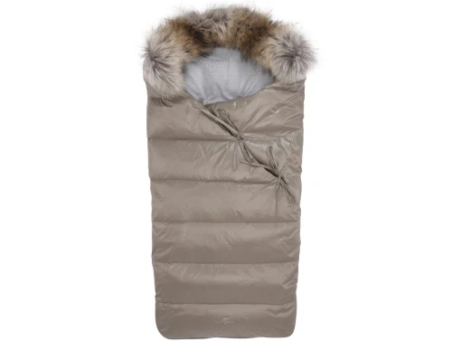 VER de TERRE kørepose caramel med SAGA pelskant