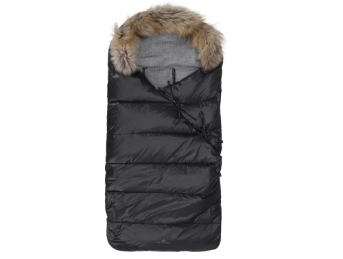 VER de TERRE kørepose sort med SAGA pelskant