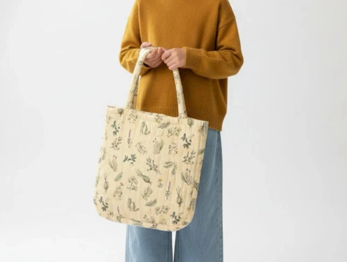 Soft Gallery tote bag winter wheat healing herbs