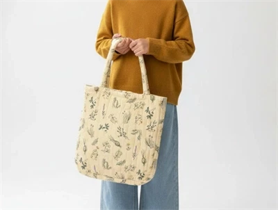 Soft Gallery tote bag winter wheat healing herbs