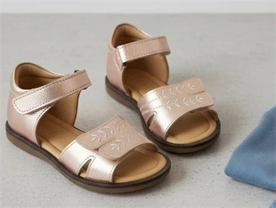 Bisgaard rose guld sandal Alexa