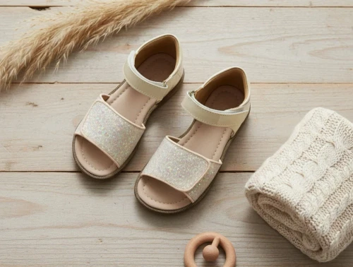 Bisgaard patent vanilla sandal Aida