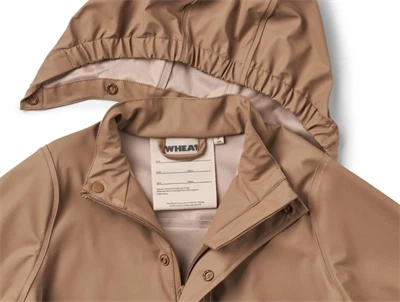 Wheat Ola regnsæt hazel detalje hætte