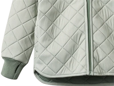 Wheat Loui thermo jakke grønstribet detalje