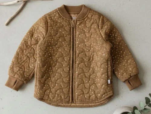 Wheat termojakke Loui caramel dot