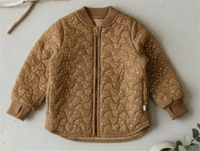 Wheat termojakke Loui caramel dot