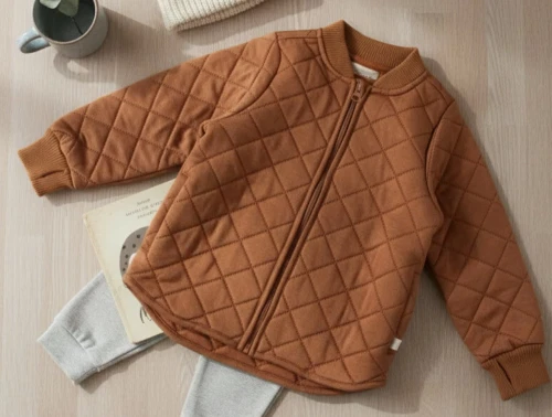 Wheat termojakke Loui amber melange