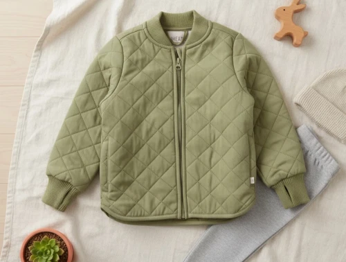 Wheat termojakke Loui forest mist