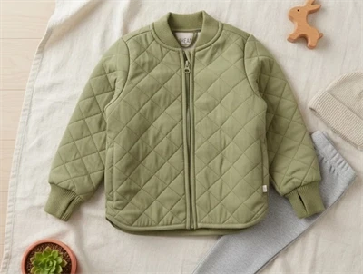 Wheat termojakke Loui forest mist