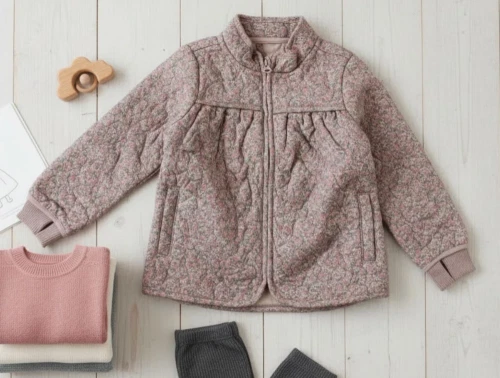 Wheat termojakke Thilde blomster