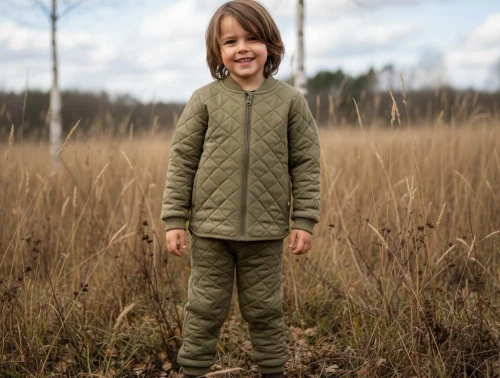 Wheat Frey termosæt olive med quilt