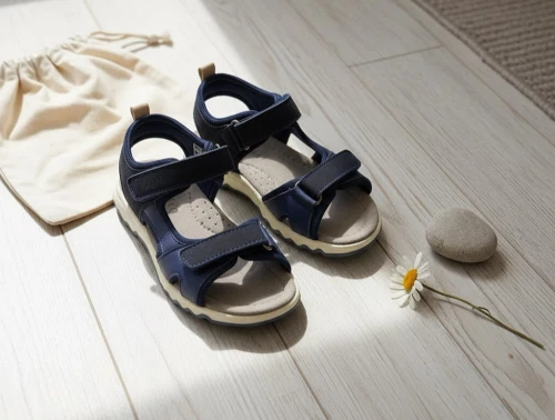 Bisgaard navy sandal Coco