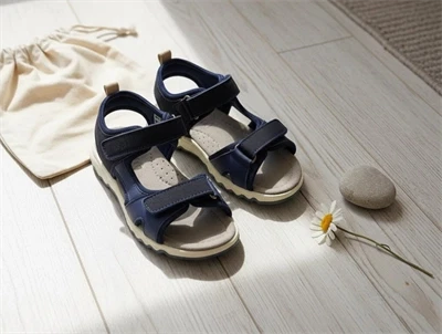Bisgaard navy sandal Coco