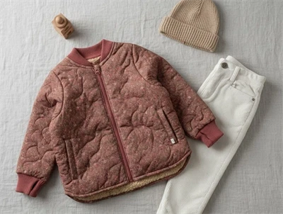 Wheat tangled termojakke Benni blomster