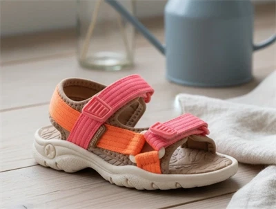 Bisgaard sandal Nico pink multi