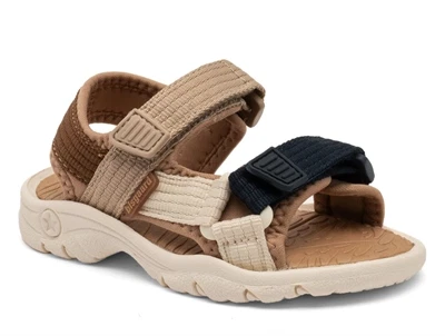 Bisgaard Nico sandal nature med velcro