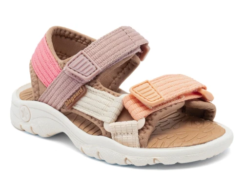 Bisgaard Nico sandal rose med velcro