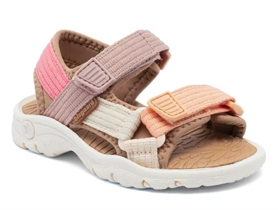 Bisgaard Nico sandal rose med velcro