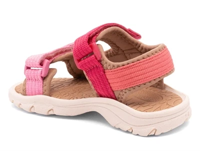 Bisgaard Nico sandal bubble gum med velcro