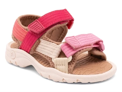 Bisgaard Nico sandal bubble gum med velcro