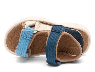 Bisgaard Nico sandal blå med velcro