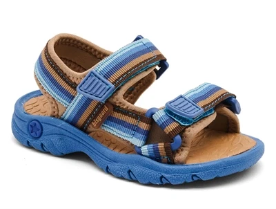 Bisgaard Nico sandal cobalt mix med velcro
