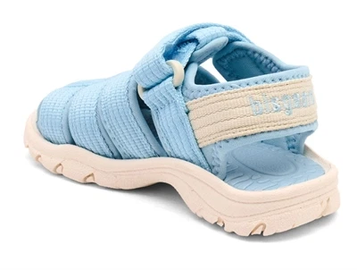 Bisgaard Niki sandal sky med lukket tå og velcro