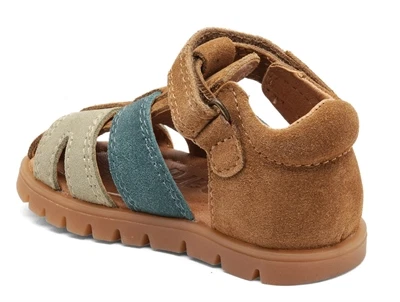 Bisgaard Frans sandal brun mix med lukket tå