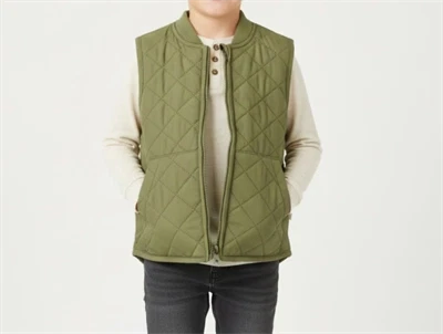 Wheat olive termovest Gilet Eden