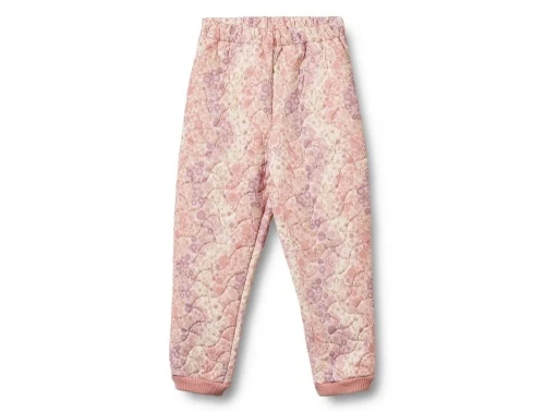 Wheat Alex termobukser lilla regnbue med blomster