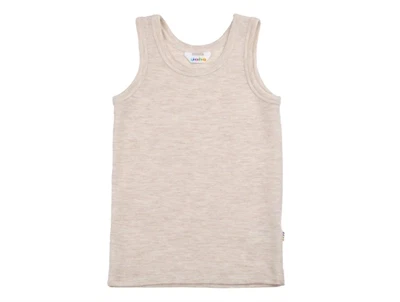 Joha råhvid undertrøje i merinould