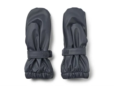 Wheat gummivanter ink med fleecefoer og velcrolukning set bagfra