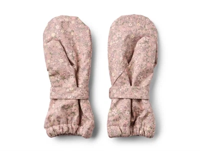 Bagside af Wheat gummivanter i powder flower meadow med refleks