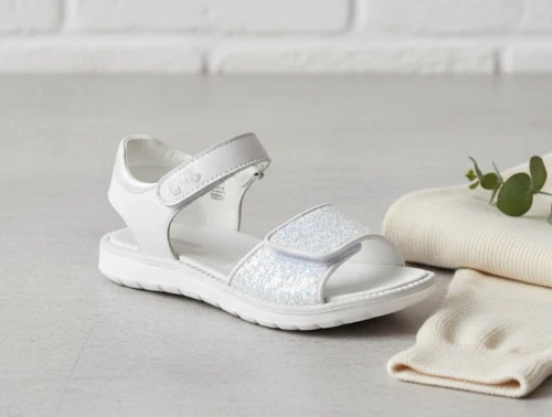 Primigi Alanis sandal hvid/sølv glimmer